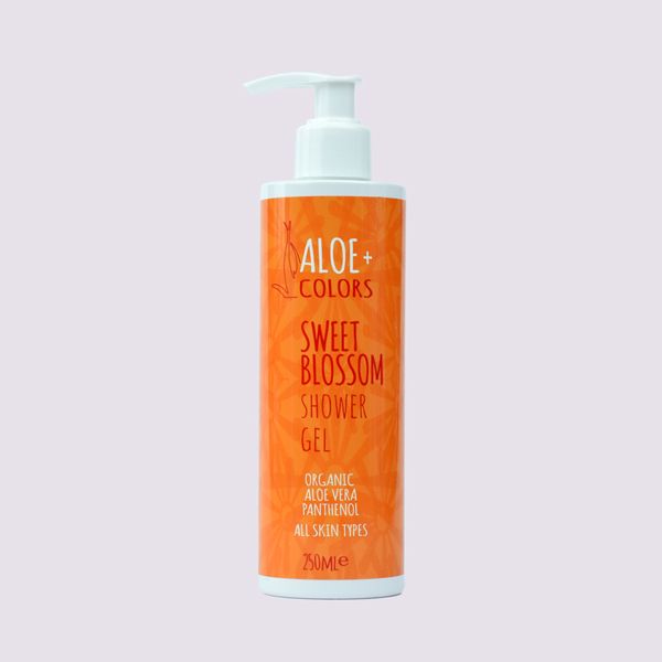Aloe+ Colors Sweet Blossom Shower Gel Αφρόλουτρο με Άρωμα Βανίλια-Πορτοκάλι 250 ml