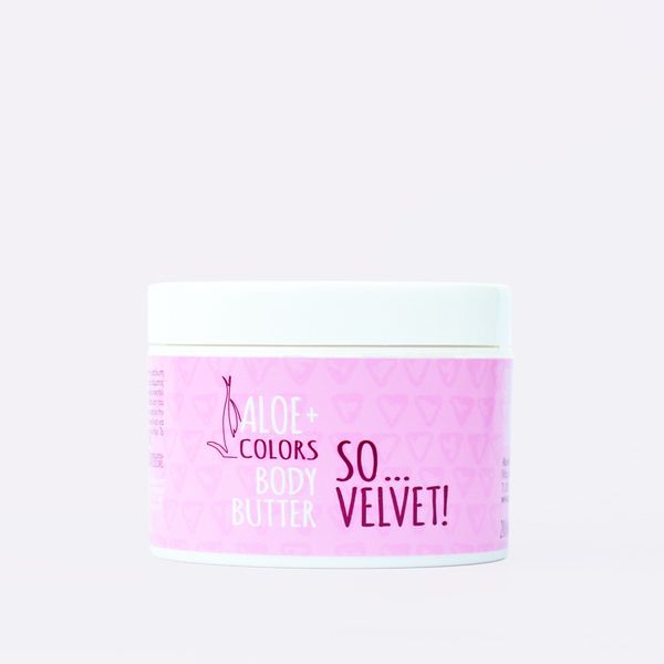 Aloe+ Colors So Velvet! Body Butter με Άρωμα Πούδρας 200 ml