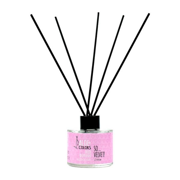 Aloe+ Colors Reed Diffuser So Velvet! Αρωματικό Χώρου με Άρωμα Πούδρας 125 gr