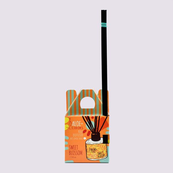 Aloe+ Colors Reed Diffuser Sweet Blossom Αρωματικό Χώρου με Άρωμα Βανίλια-Πορτοκάλι 125 gr