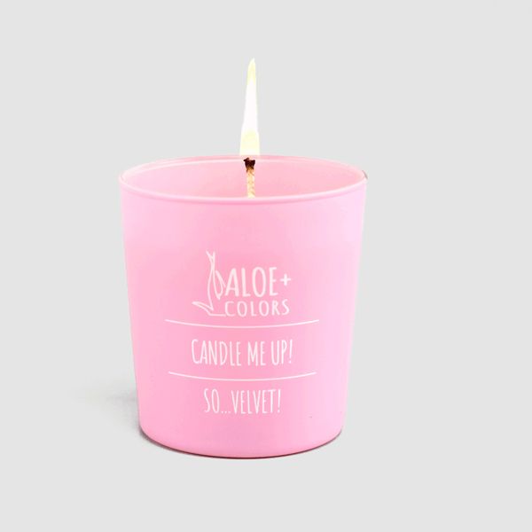 Aloe+ Colors Scented Soy Candle So Velvet Αρωματικό Κερί 220 gr