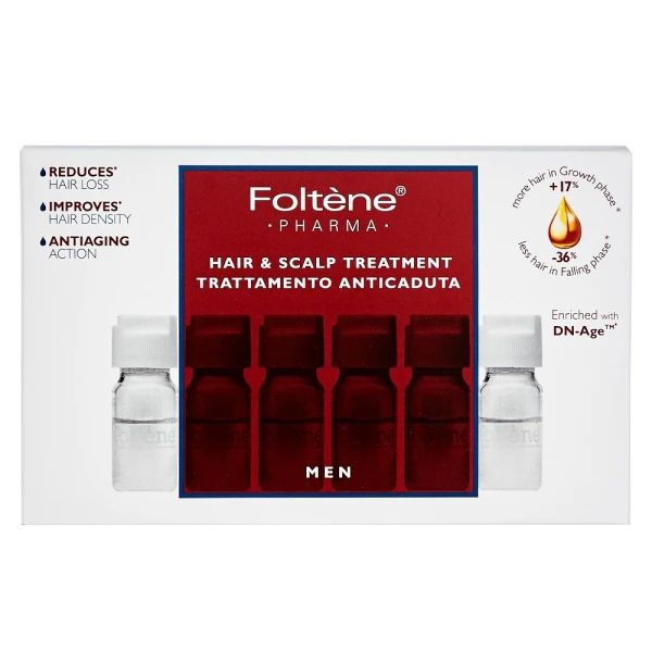 Foltene Pharma Hair & Scalp Αγωγή Κατά της Ανδρικής Τριχόπτωσης 12 x 6 ml