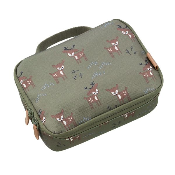 Fresk Ισοθερμικό Τσαντάκι Φαγητού Deer Olive 24x15 cm