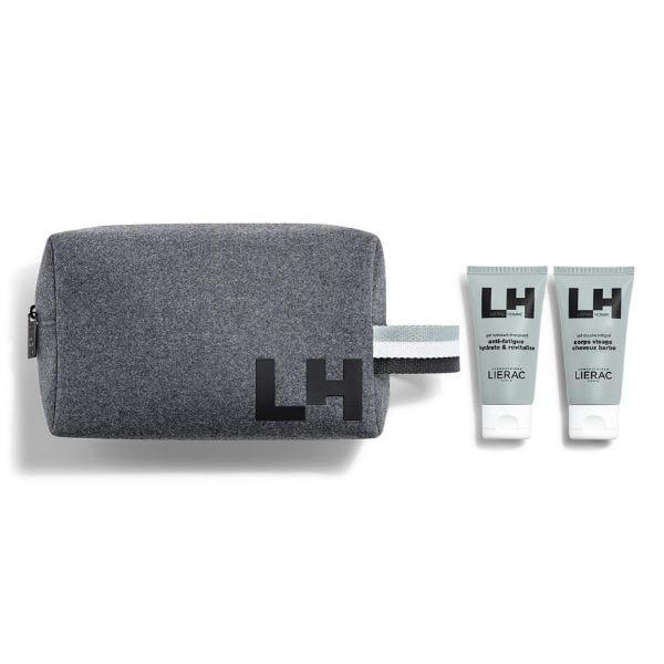 Lierac Homme Set Περιποίησης με Ενυδατικό Τζελ Προσώπου, Ματιών 50 ml & Homme Shower Gel 50 ml