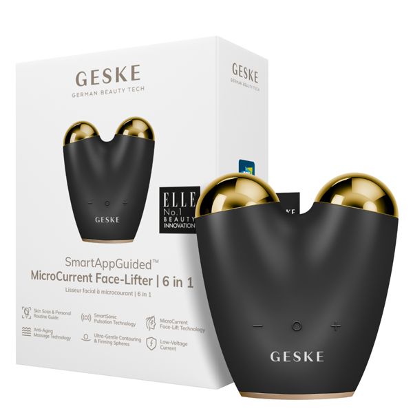 Geske 6 in 1 MicroCurrent Face-Lifter Gray 1 τμχ