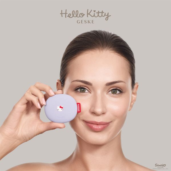 Geske Hello Kitty 3 in 1 Facial Brush Βούρτσα Καθαρισμού Προσώπου Purple 1 τμχ