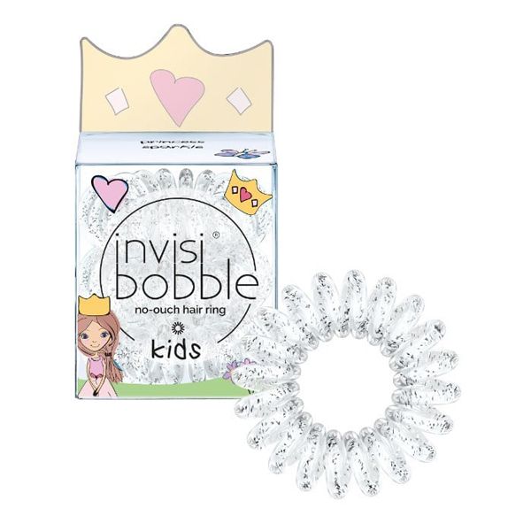 Invisibobble Kids Original Princess Sparkle Λαστιχάκια Μαλλιών 3 τμχ