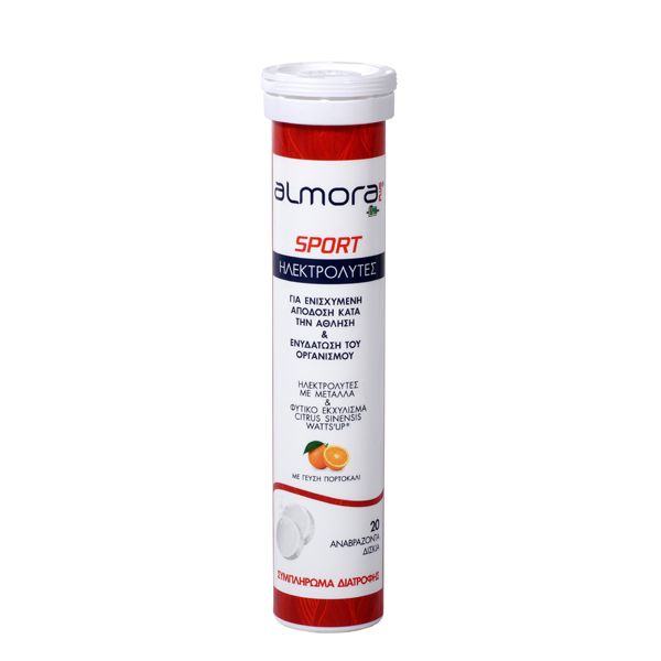 Almora Plus Sport Ηλεκτρολύτες 20 αναβράζοντα δισκία