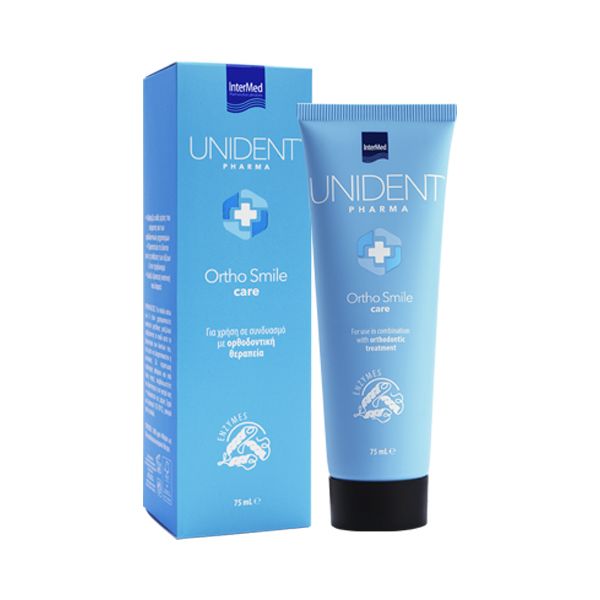 Unident Pharma Ortho Smile Care Οδοντόπαστα 75 ml