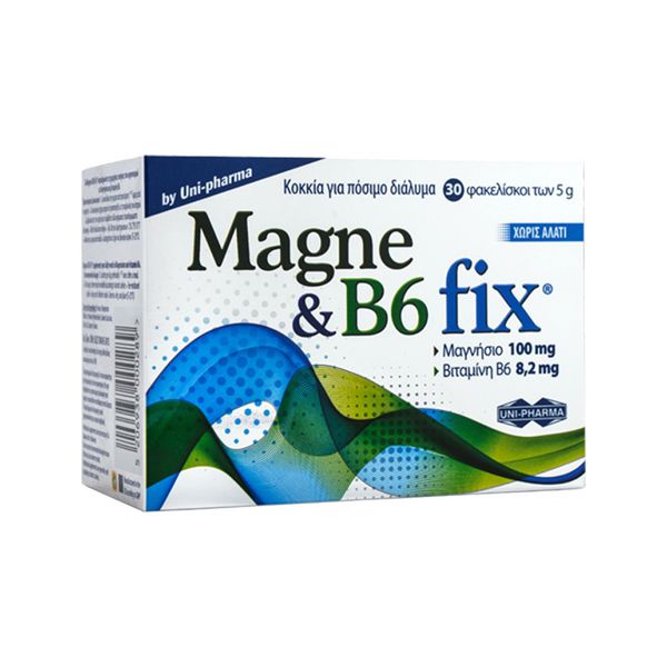 Uni-Pharma Magne and B6 Fix 30 sachets