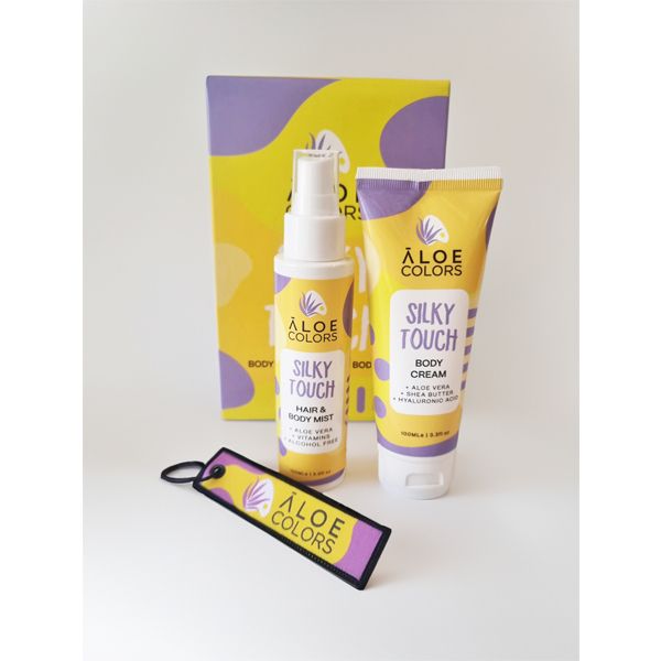 Aloe+ Colors Silky Touch Set με Body Cream 100 ml, Hair & Body Mist 100 ml