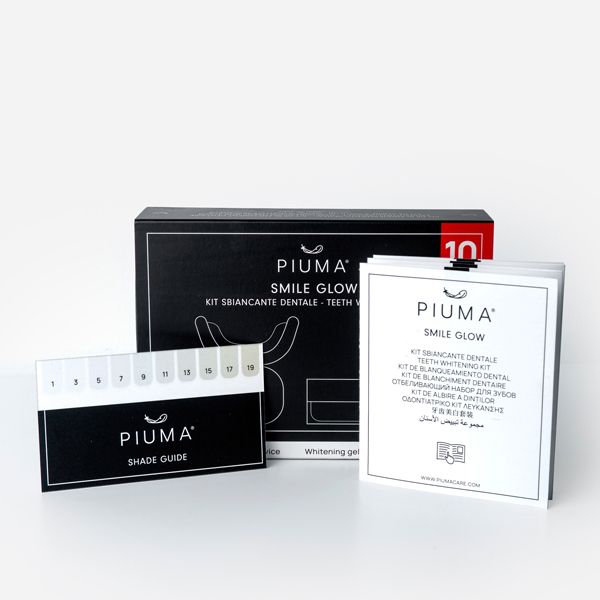 Piuma Smile Glow Led Device & Whitening Gel Οδοντιατρικό Κιτ Λεύκανσης