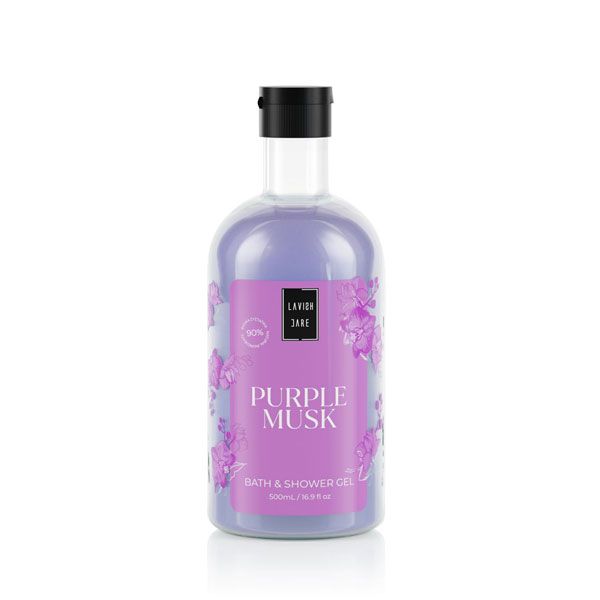 Lavish Care Αφρόλουτρο Purple Musk 500 ml