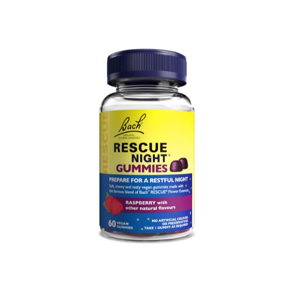 Bach Rescue Night Berry Gummies 60 ζελεδάκια