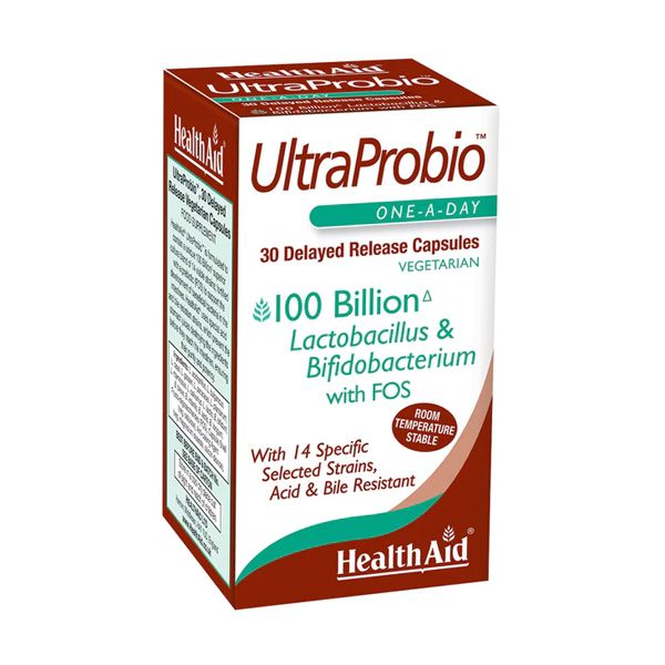 Health Aid UltraProbio 100 Billion Προβιοτικά Βραδείας Αποδέσμευσης 30 caps