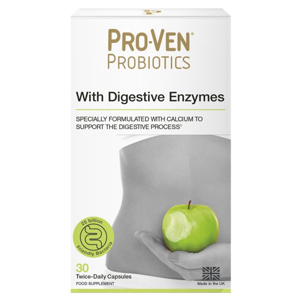 Pro-Ven Probiotics Acidophilus & Bifidus with Digestive Enzymes 30 caps