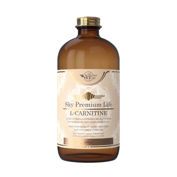 Sky Premium Life L-Carnitine 1500mg με Γεύση Πορτοκάλι 480 ml