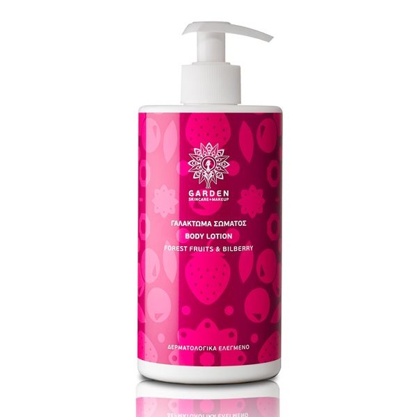 Garden Ενυδατικό Γαλάκτωμα Σώματος Forest Fruits & Bilberry 500 ml