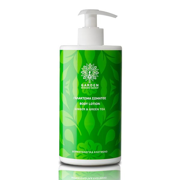 Garden Ενυδατικό Γαλάκτωμα Σώματος Ginger & Green Tea 500 ml