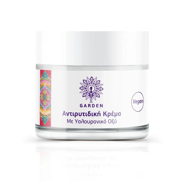 Garden Face Cream Αντιρυτιδική Κρέμα με Υαλουρονικό Οξύ 50 ml