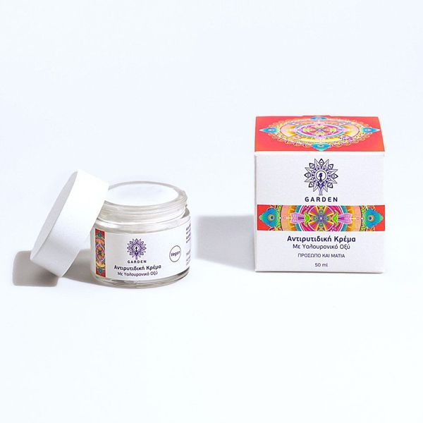 Garden Face Cream Αντιρυτιδική Κρέμα με Υαλουρονικό Οξύ 50 ml
