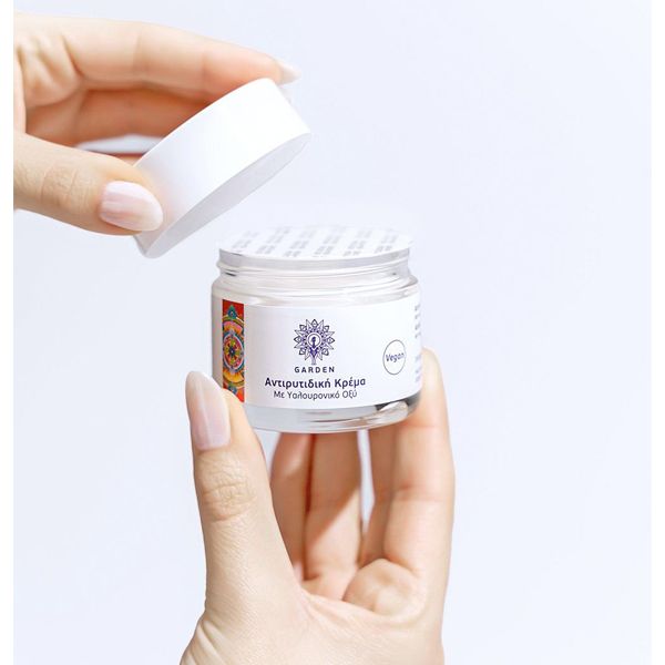 Garden Face Cream Αντιρυτιδική Κρέμα με Υαλουρονικό Οξύ 50 ml