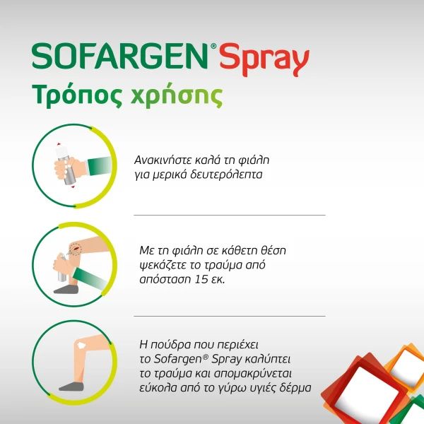 Sofragen Spray Δερματικό Σπρέι για Μικροτραυματισμούς 125 ml