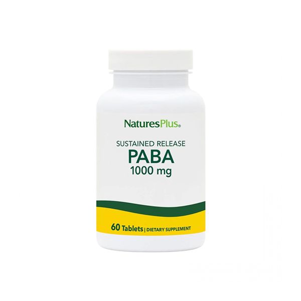 Natures Plus PABA 1000 mg 60 ταμπλέτες