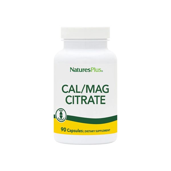 Natures Plus Cal/Mag Citrate 90 κάψουλες