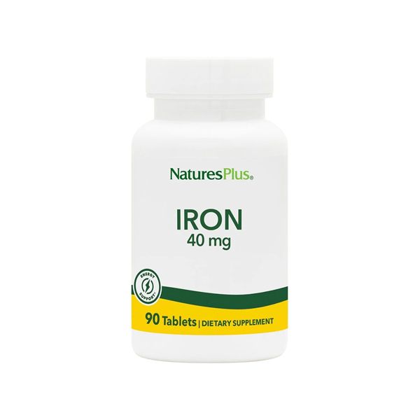 Natures Plus Iron 40mg 90 ταμπλέτες