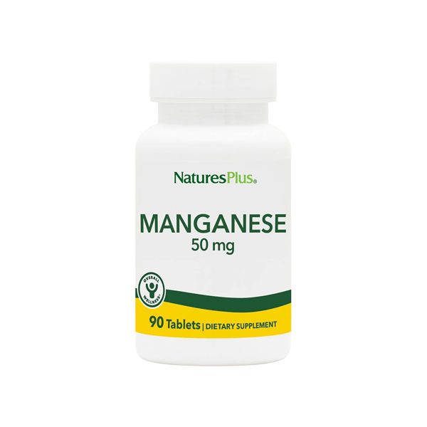 Natures Plus Manganese 50mg 90 ταμπλέτες