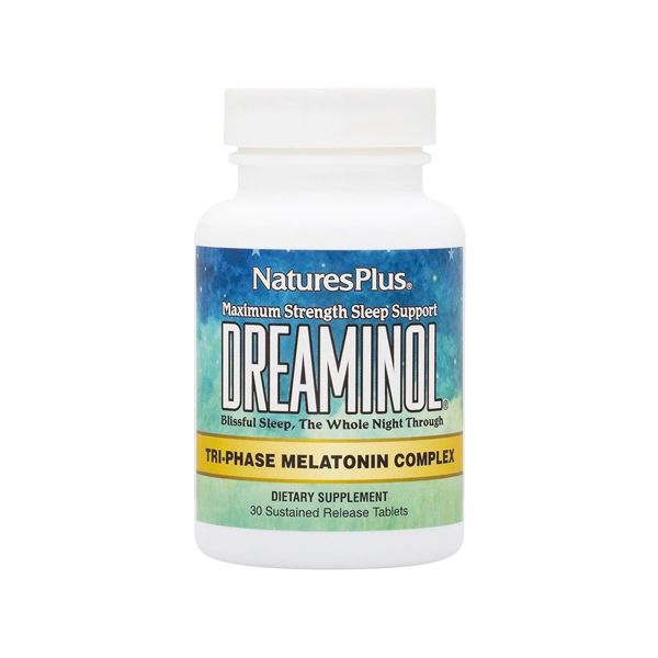 Natures Plus Dreaminol Tri-Phase Melatonin Complex 30 ταμπλέτες