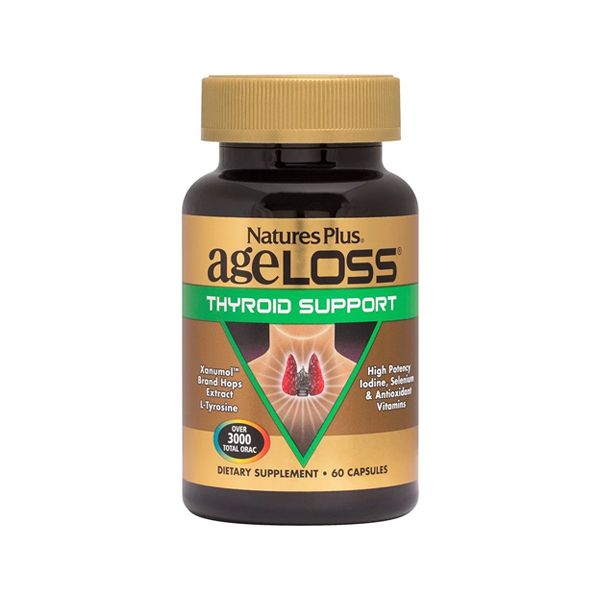 Natures Plus AgeLoss Thyroid Support 60 κάψουλες