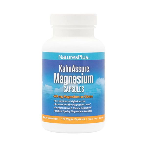 Natures Plus KalmAssure Magnesium 120 κάψουλες