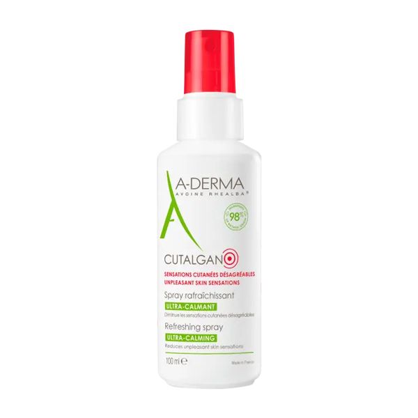A-Derma Cutalgan Ultra-Calming Refreshing Spray Καταπραυντικό Σπρέι 100 ml