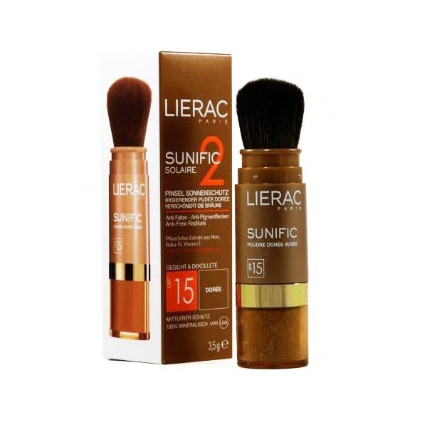 Lierac Sunific 2 Poudre Spf15 Doree Irisee 3.5 gr