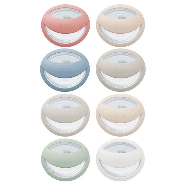 Nuk MommyFeel Πιπίλα Σιλικόνης 0-9 μηνών 2 τμχ