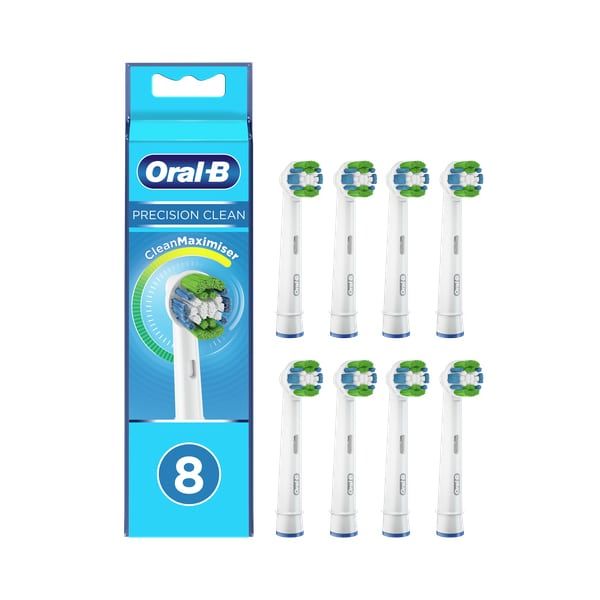 Oral-B Precision Clean Maximiser Ανταλλακτικά Ηλεκτρικής Οδοντόβουρτσας 8 τμχ