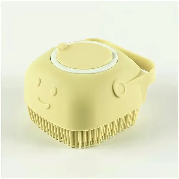 Soft Silicone Pet Bath Brush Βούρτσα Σιλικόνης για Κατοικίδια 1 τμχ