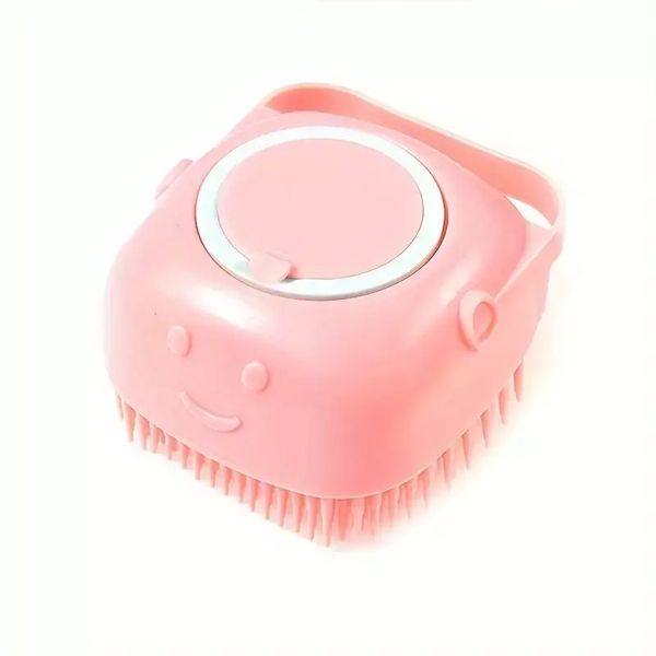 Soft Silicone Pet Bath Brush Βούρτσα Σιλικόνης για Κατοικίδια 1 τμχ