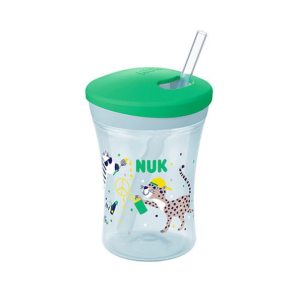 Nuk Action Cup Κύπελο με Καλαμάκι 12m+ 230 ml