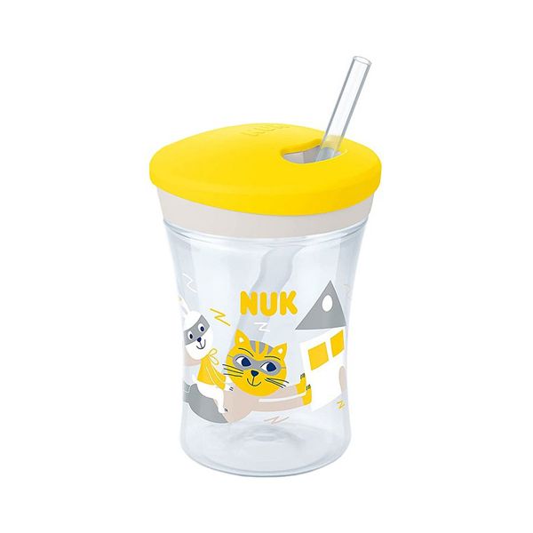 Nuk Action Cup Κύπελο με Καλαμάκι 12m+ 230 ml