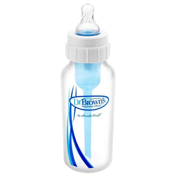 Dr. Brown's Medical Specialty Feeding System Πλαστικό Μπιμπερό Κατά των Κολικών με Θηλή Σιλικόνης 0m+ 250 ml