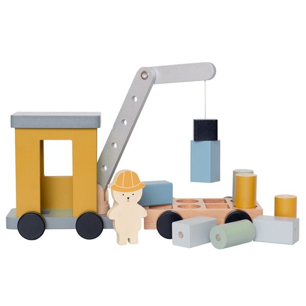 Jabadabado Magnet Crane Ξύλινος Γερανός με Μαγνήτη