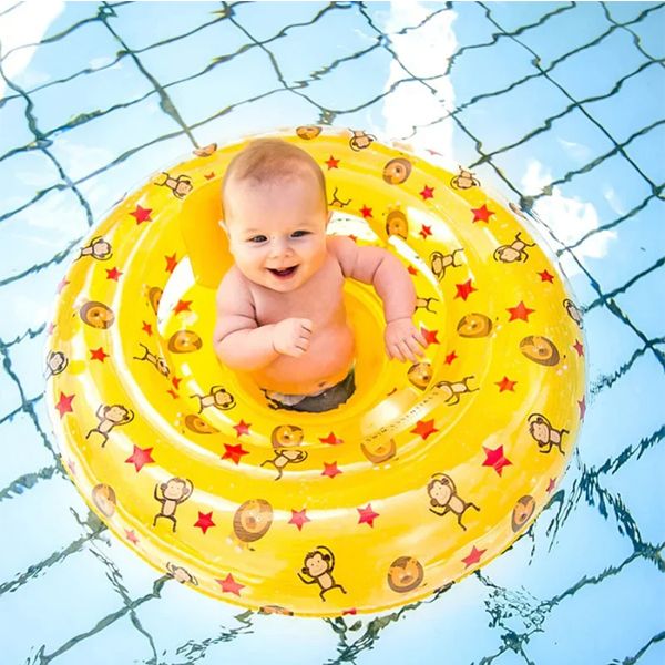 Swim Essentials Yellow Circus Βρεφικό Σωσίβιο 0-12m