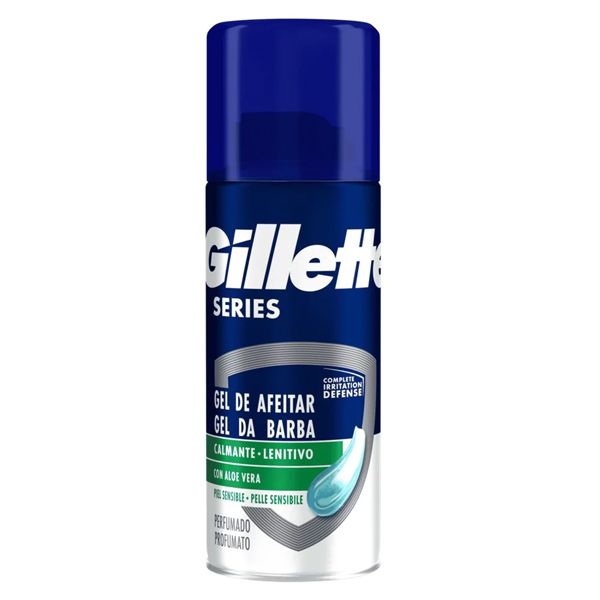 Gillette Series Aloe Vera Τζελ Ξυρίσματος για Ευαίσθητες Επιδερμίδες 75 ml