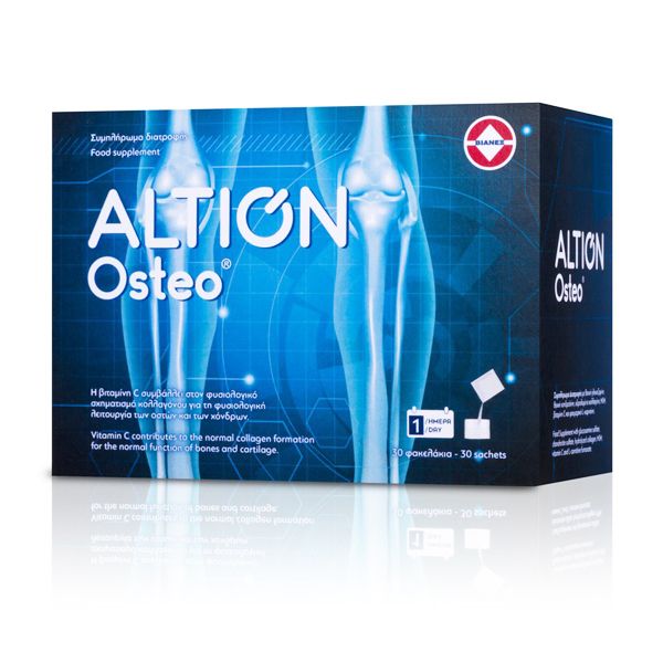Altion Osteo Συμπλήρωμα Διατροφής για Υγιείς Αρθρώσεις και Χόνδρους 30 φακελάκια