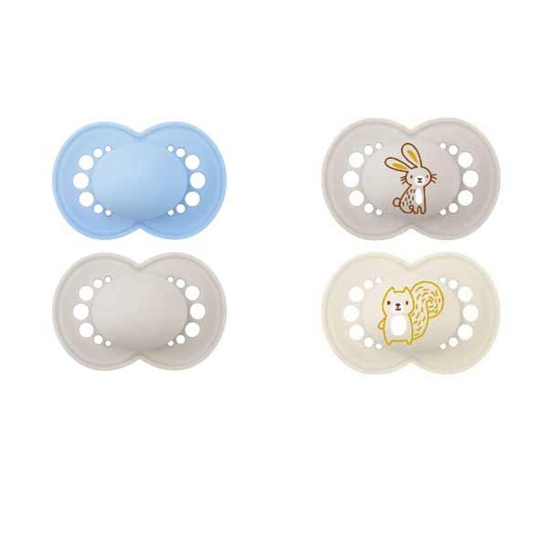 Mam Original Silicone Soother 16m+ 2pcs