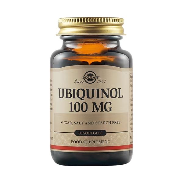 Solgar Ubiquinol 100 mg 50 Μαλακές Κάψουλες