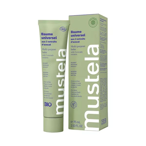 Mustela BIO Universal Balm Επανορθωτική Κρέμα για Μωρά 75 ml